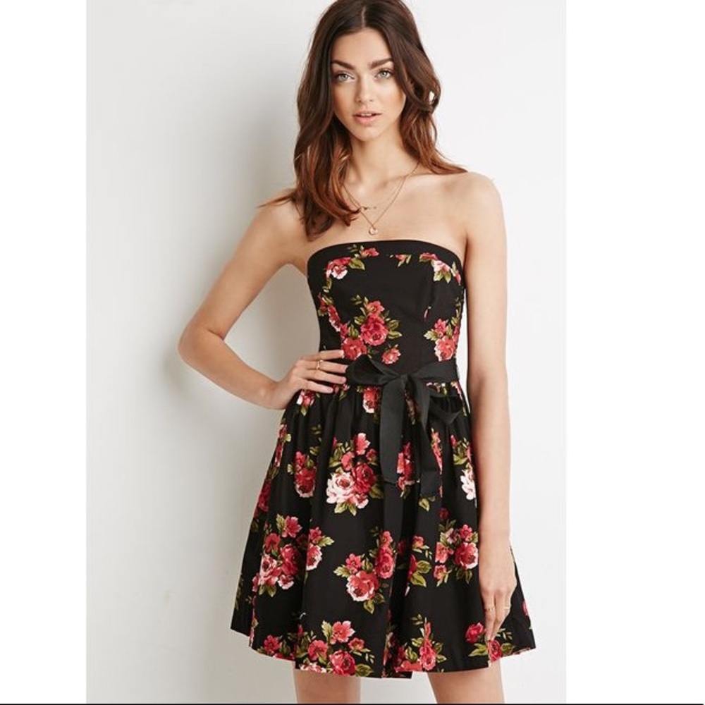 forever 21 rose dress